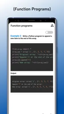 Python Programs & Exercise android App screenshot 4